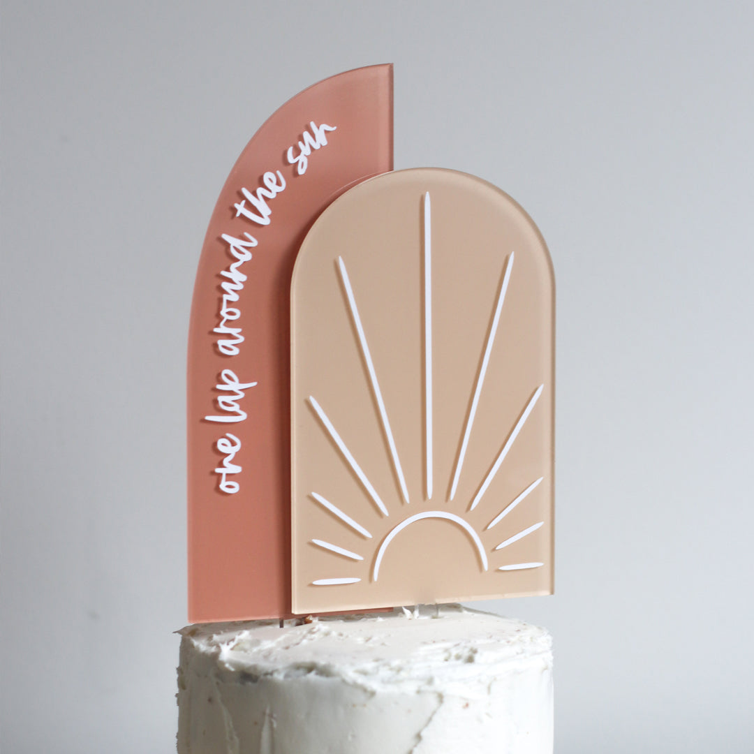 Large Arch Cake Topper