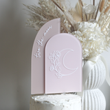 Double Arch Cake Topper Set